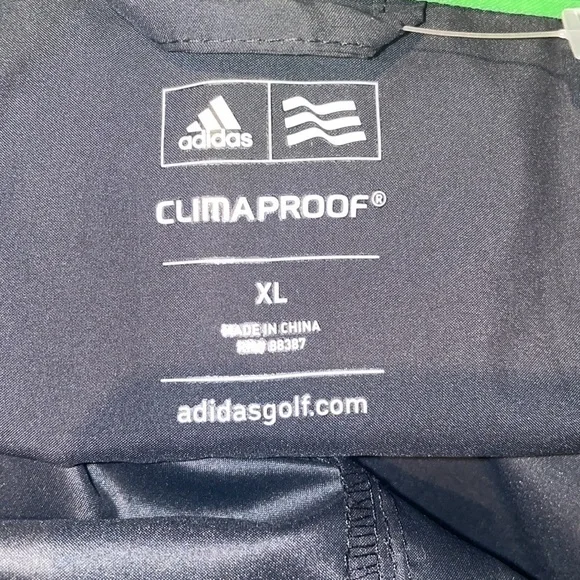 Adidas ClimaProof Golf Windbreaker Black size XL - Picture 7 of 7